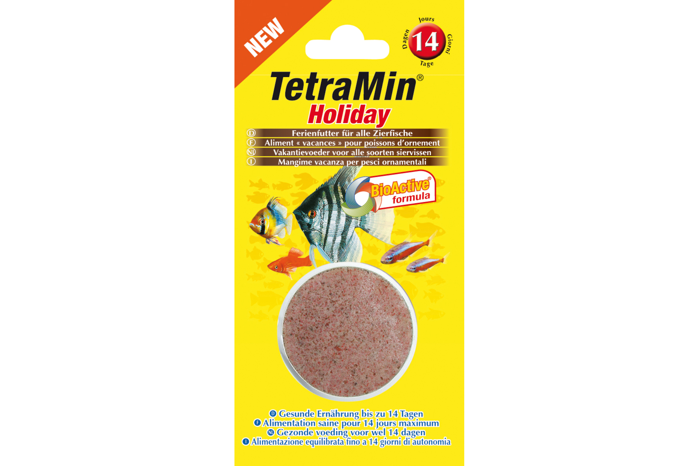 Tetra TetraMin Holiday, Urlaubsfutter-Blöcke, 30g